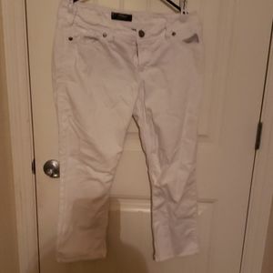 White Silver Suki Capri 33